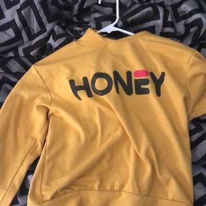 Cropped hoodie